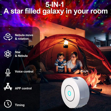 Smart Galaxy Projector - Create Your Own Cosmic Oasis