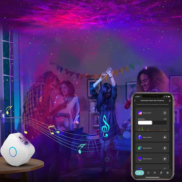 Smart Galaxy Projector - Create Your Own Cosmic Oasis