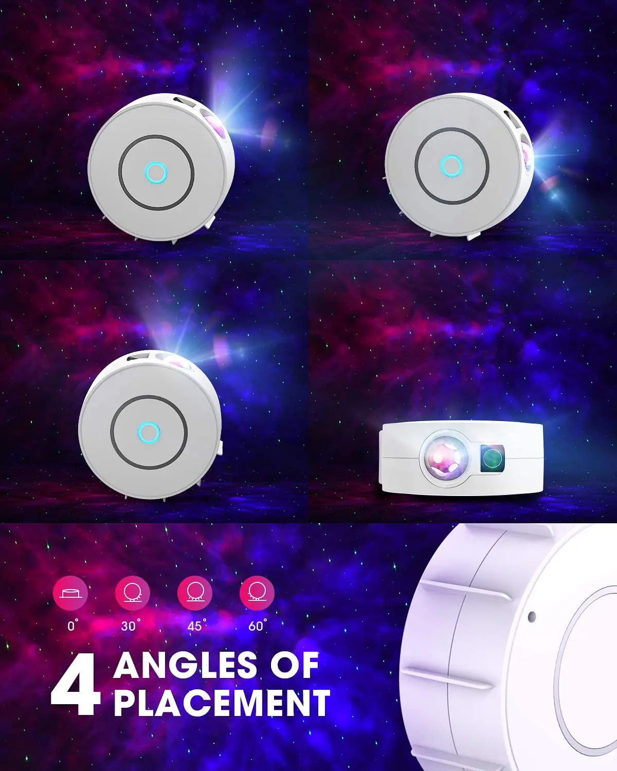 Smart Galaxy Projector - Create Your Own Cosmic Oasis