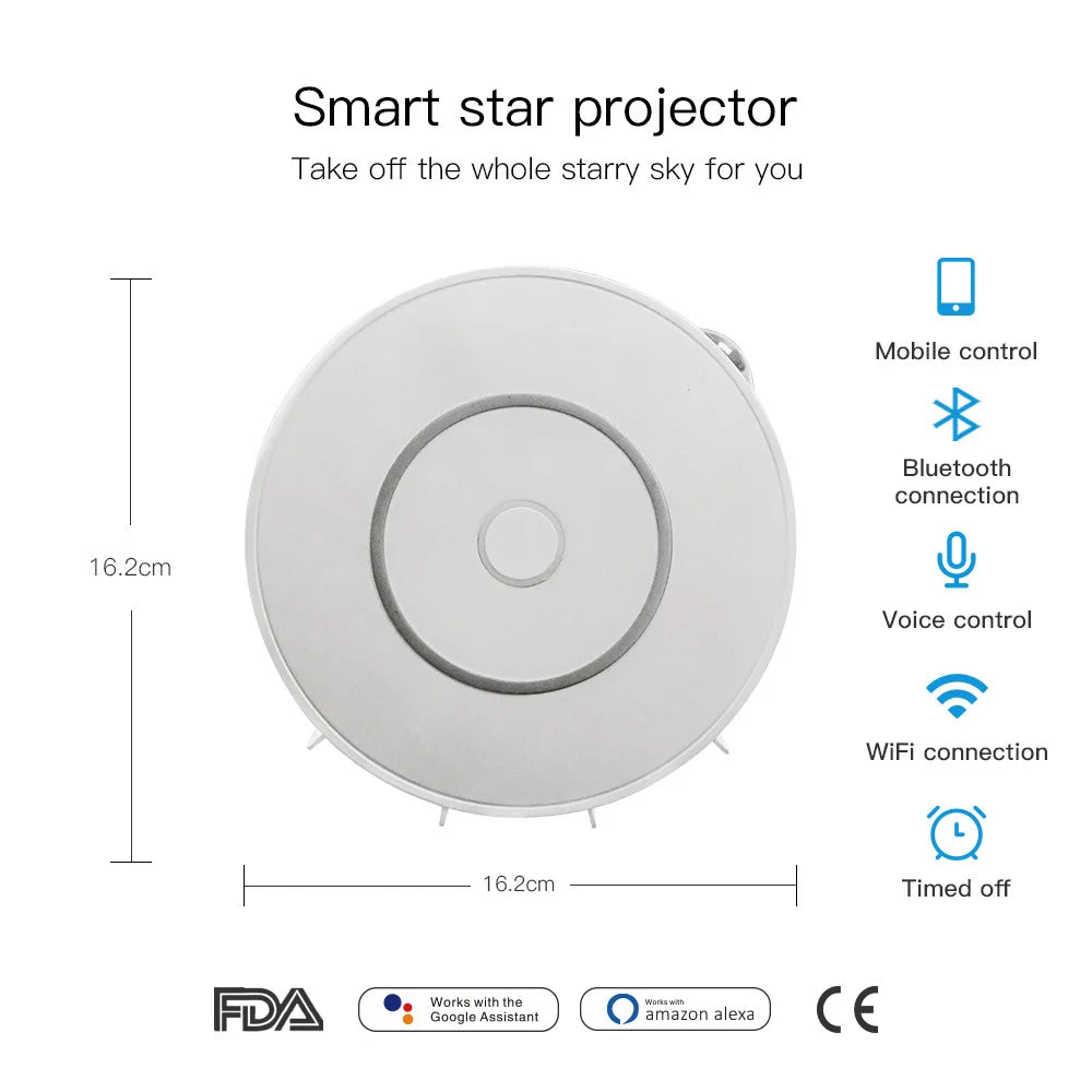 Smart Galaxy Projector - Create Your Own Cosmic Oasis