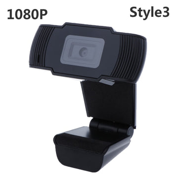 1080P HD Rotatable Webcam with Mic