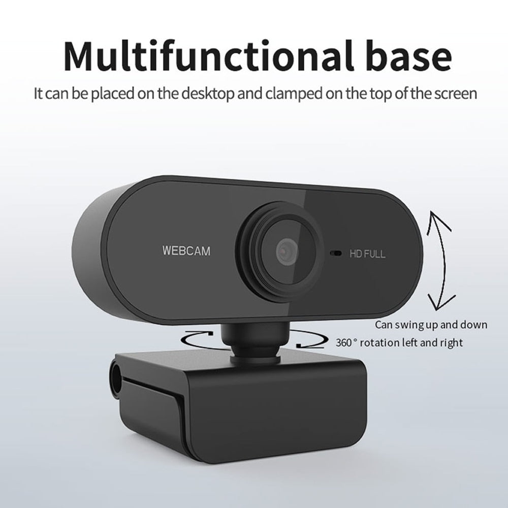1080P Webcam Full HD With Microphone