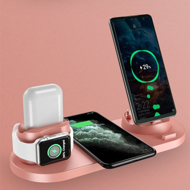 Qi Wireless Fast Charging Dock For Apple