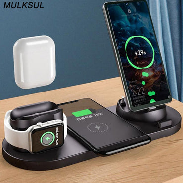 Qi Wireless Fast Charging Dock For Apple