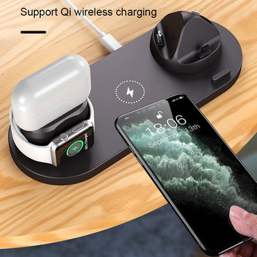 Qi Wireless Fast Charging Dock For Apple