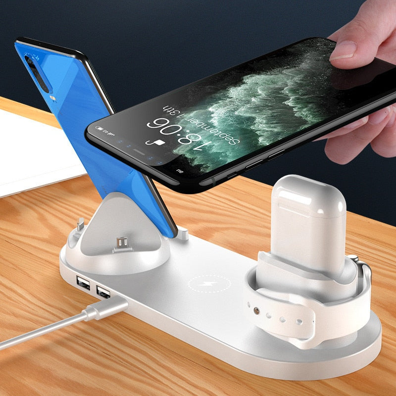 Qi Wireless Fast Charging Dock For Apple