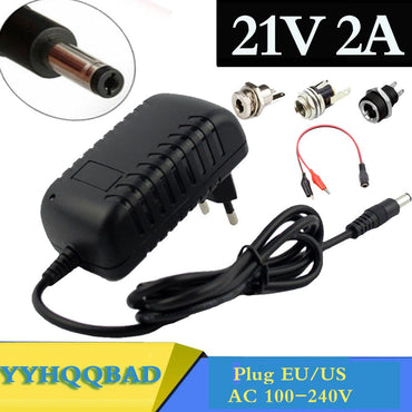 21V 2A 18650 Lithium Battery Charger