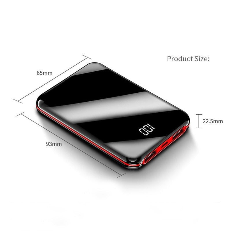 Mini Portable Power Bank 30000mAh