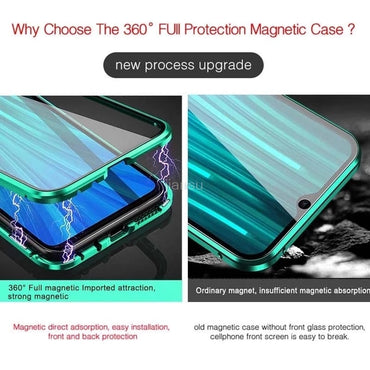 360 Magnetic Case For Xiaomi Redmi