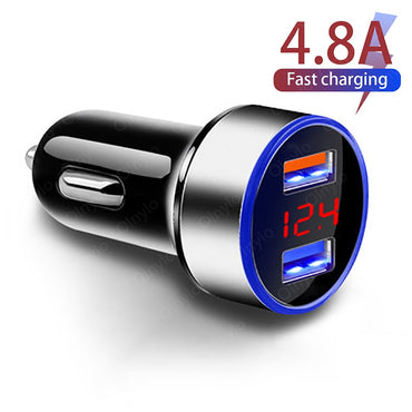 4.8A 5V 2 Ports USB Car Chargers