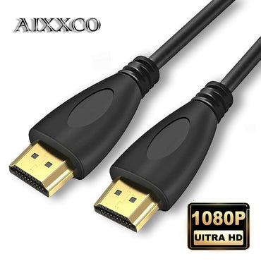 AIXXCO Gold Plated HDMI-compatible Cable