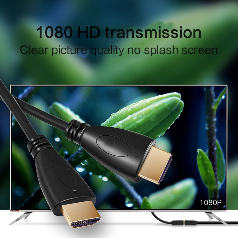 AIXXCO Gold Plated HDMI-compatible Cable