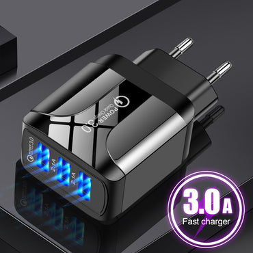 AIXXCO Quick Charge 5V 2A QC 3.0 with LED Light