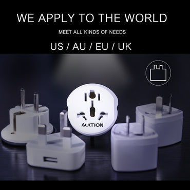 AUKTION 16A Universal EU Adapter