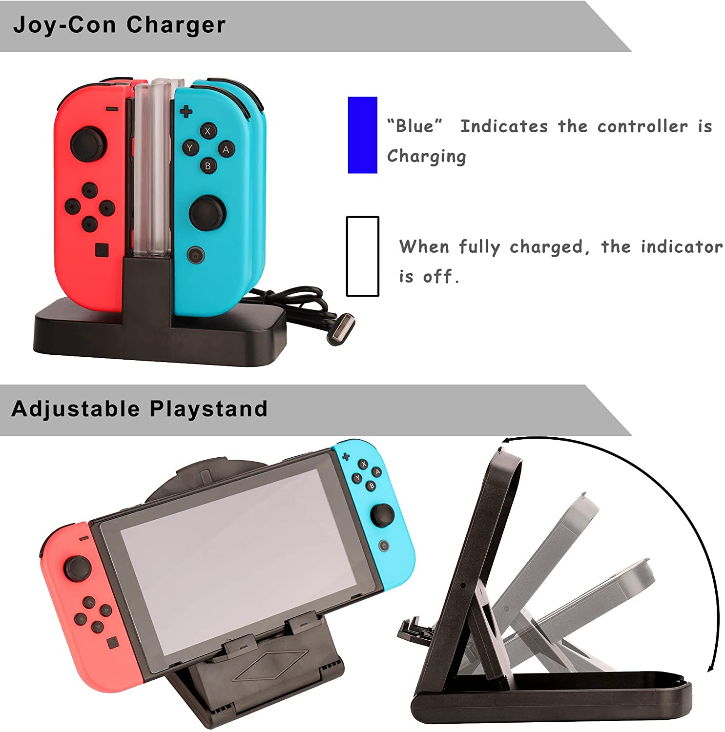 Accessories Kit for Nintendo Switch