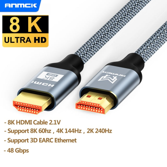 Anmck HDMI Cable 4k 2.0 HDMI to HDMI