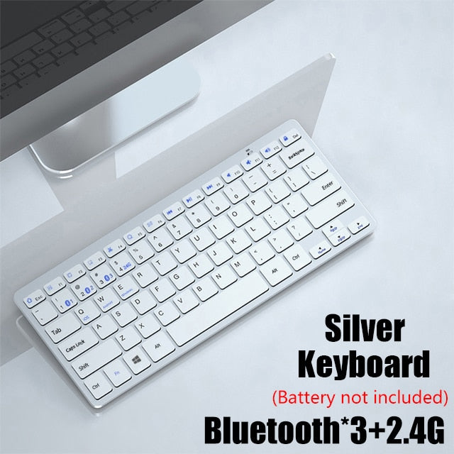 Bluetooth 5.0 & 2.4G Wireless Keyboard and Mouse