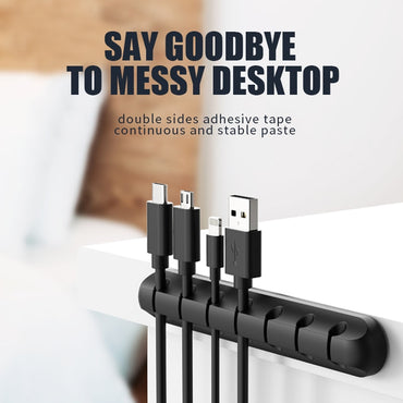 Cable Management Silicone Cable Holder