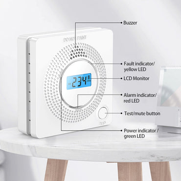 Combination Wi-Fi Smoke Detector Carbon Monoxide Detector