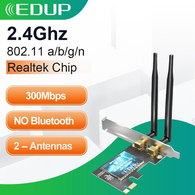 EDUP 2974Mbps 6 PCIE Wireless WiFi Adapter