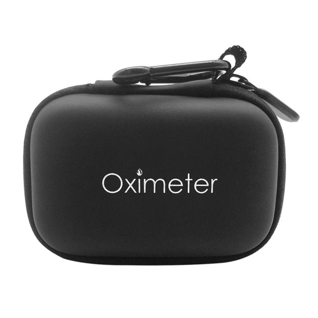 EVA Neutral Oximeter Zipper Bag Storage Bag Neutral Finger Oximeter Travel Carrying Case Oximeter Storage Box Protective Cover