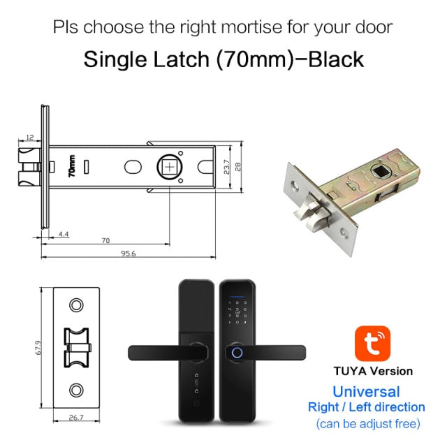 Electronic Fingerprint Door Lock