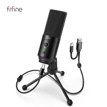 FIFINE 192KHz/24bit USB & Type-C Microphone