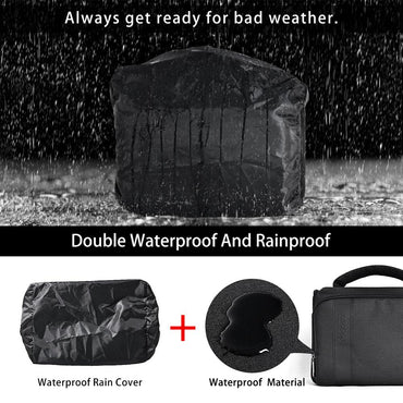 FOSOTO Waterproof  Digital DSLR Camera Bag