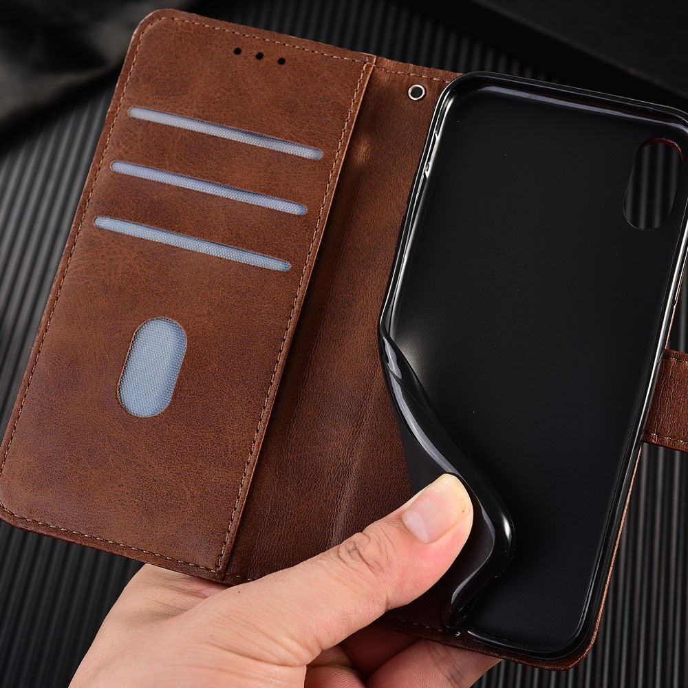 Flip Wallet Leather Case for Xiaomi Redmi