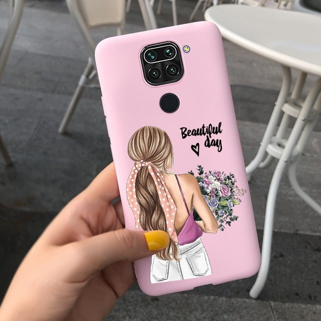 Cartoon Pattern Silicon Case For Xiaomi Redmi