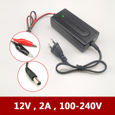 Full Automatic 12V 2A  Battery Charger