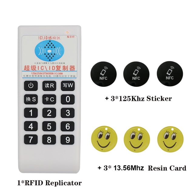 Handheld Frequency 125Khz-13.56MHZ Copier RFID Duplicator