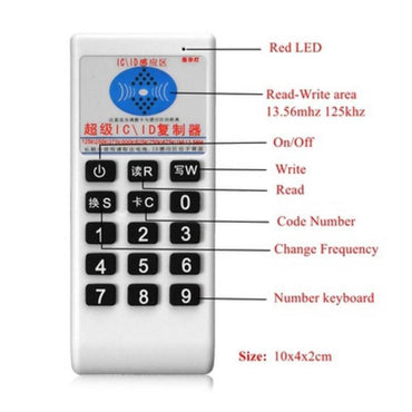 Handheld Frequency 125Khz-13.56MHZ Copier RFID Duplicator