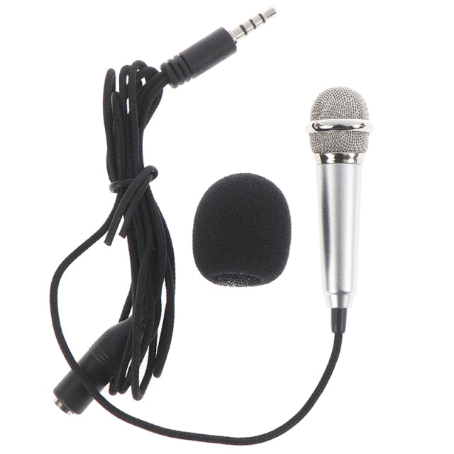 Handheld Mic Portable Mini 3.5mm