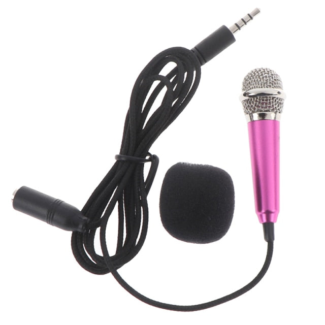 Handheld Mic Portable Mini 3.5mm