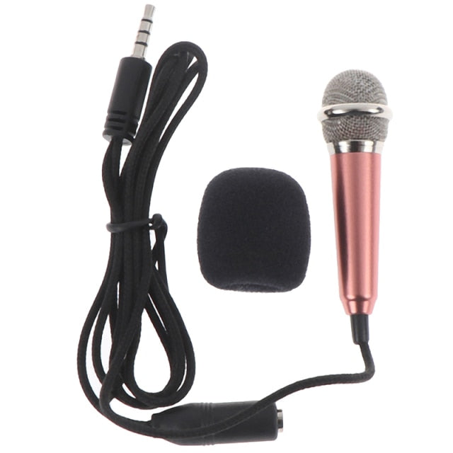 Handheld Mic Portable Mini 3.5mm