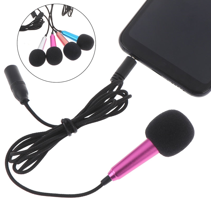 Handheld Mic Portable Mini 3.5mm