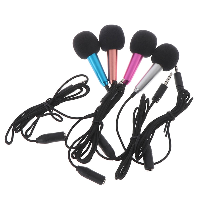 Handheld Mic Portable Mini 3.5mm