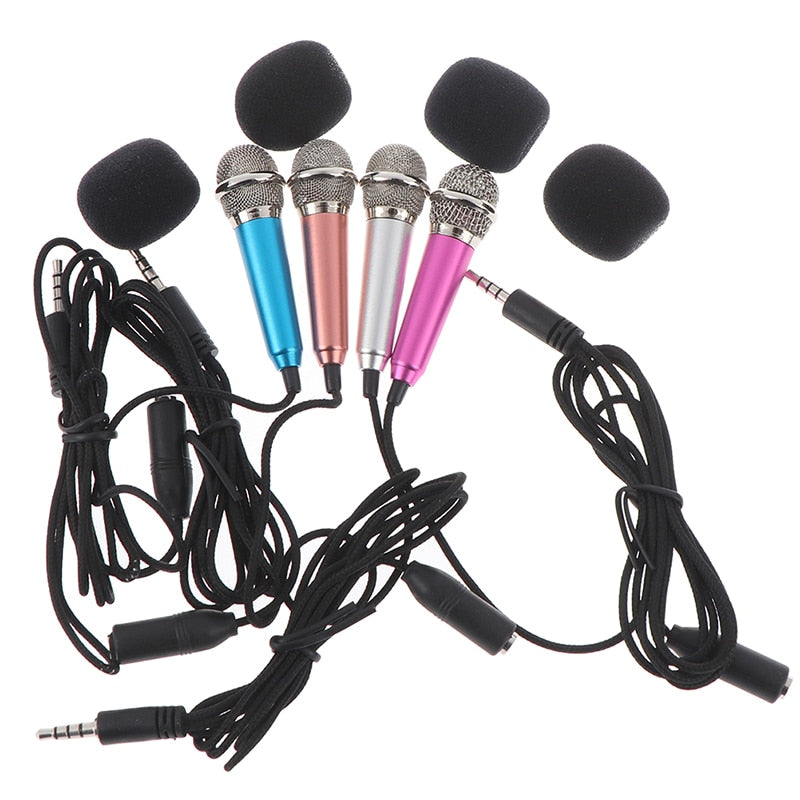 Handheld Mic Portable Mini 3.5mm