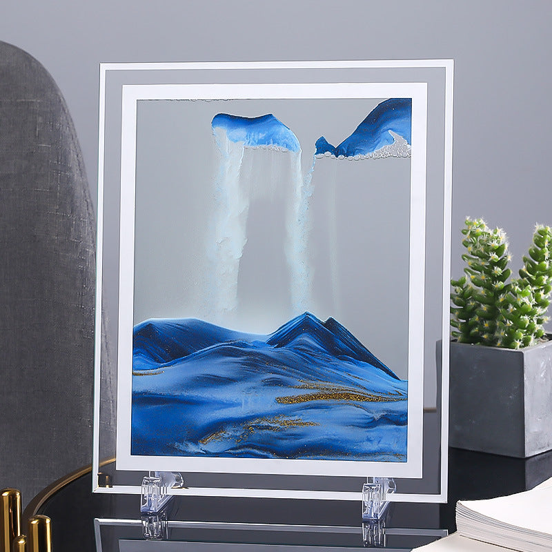 3D Square Hourglass Painting