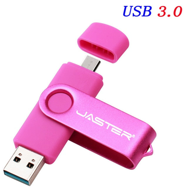 JASTER High speed  USB 3.0 OTG Metal USB Flash Drive