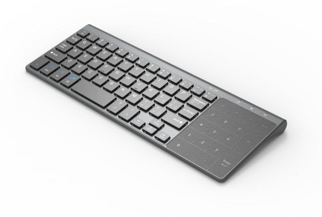 Jelly Comb 2.4G Wireless Keyboard with Number Touchpad Mouse