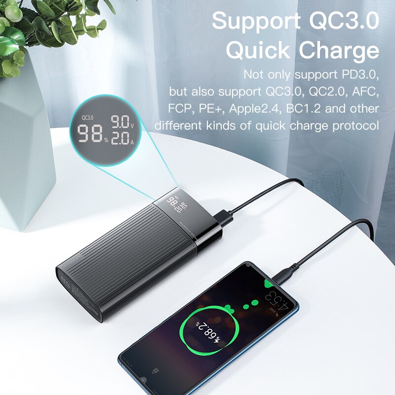 KUULAA fast charger 20000mAh Power Bank