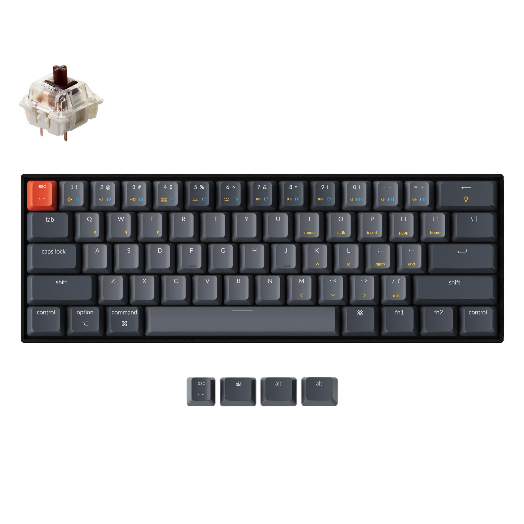 Keychron K12 G Bluetooth Mechanical Keyboard