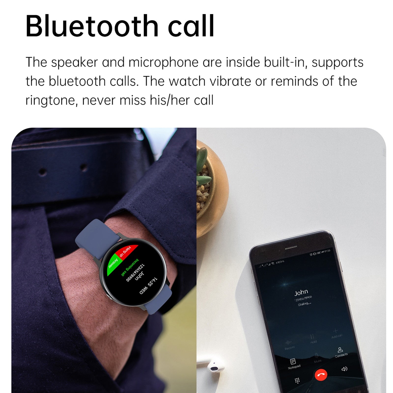 LIGE Bluetooth Smart Watch