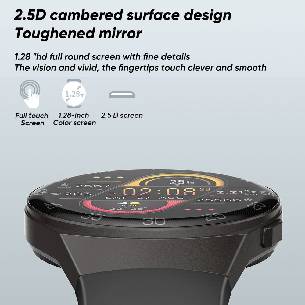 LIGE Full Touch Screen Fitness Tracker Smart Watch