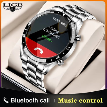 LIGE Luxury Full Circle Touch Screen Smart Watch