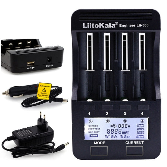 LiitoKala battery Charger AA AAA