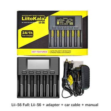 LiitoKala battery Charger AA AAA