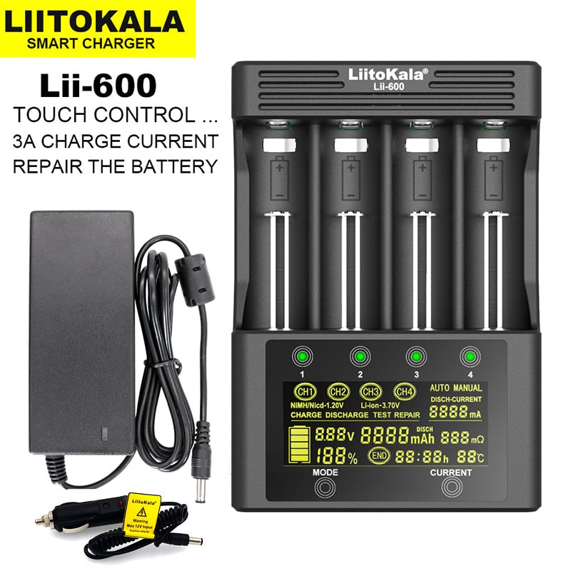 LiitoKala battery Charger AA AAA